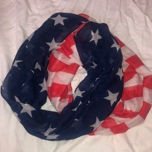 American Flag infinity scarf